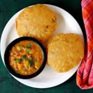 Masala Poori with Bhaji