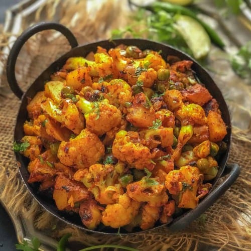 Aloo Gobi Mattar.