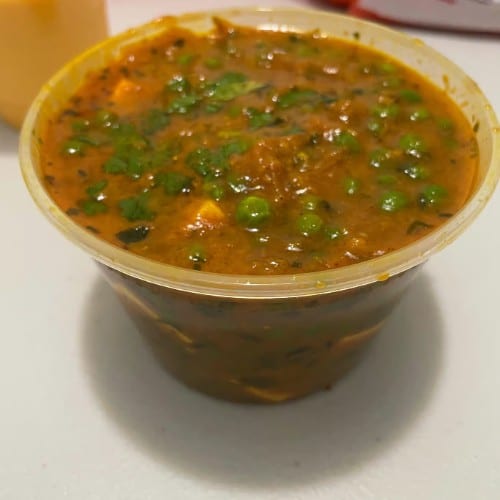 Mattar Paneer.
