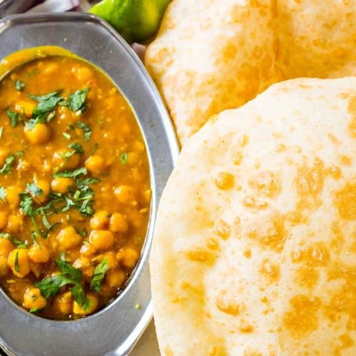 Chana Bhatura.