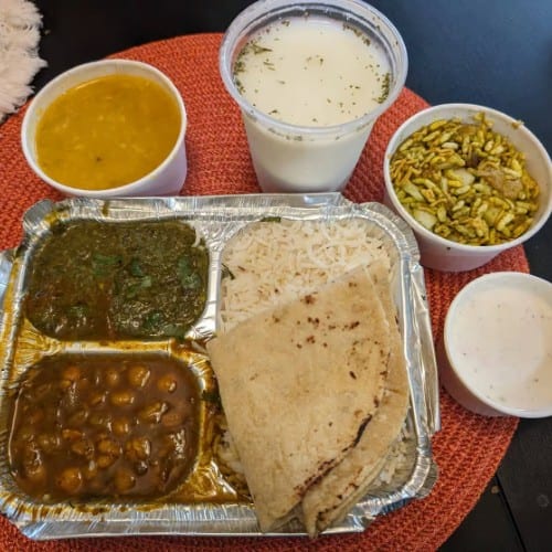 Bhel Thali.