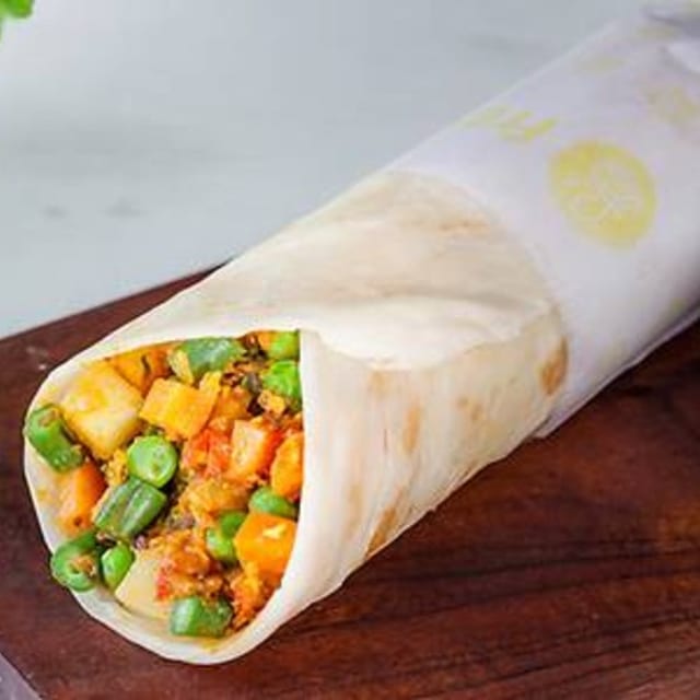 Mix Vegetable Wrap.