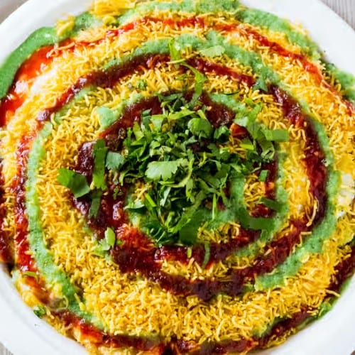Dahi Papdi Chaat.