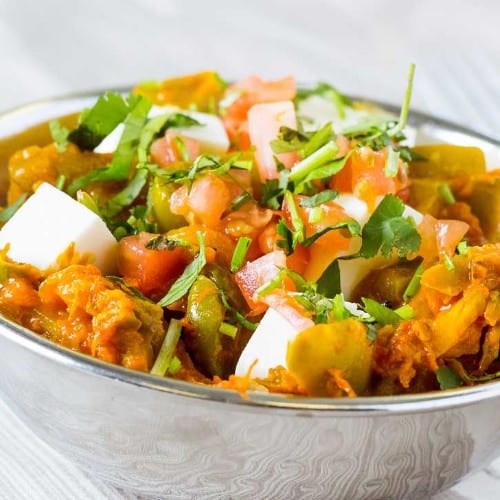 Chili Paneer.