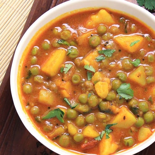 Aloo Mattar.
